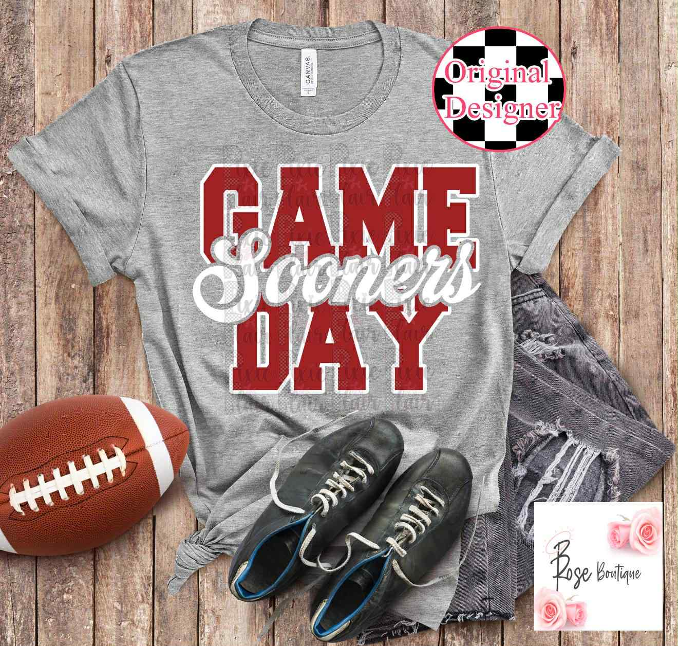Game Day Sooners Tee