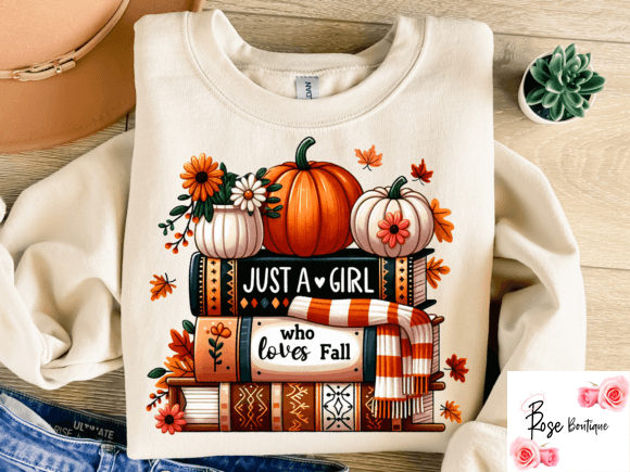 Just a Girl Who Loves Fall (Sweatshirt)
