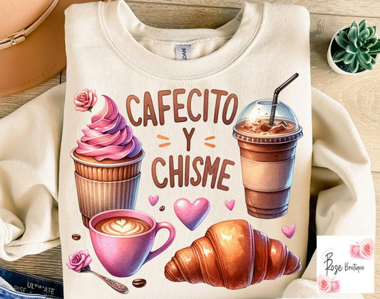 Cafecito y Chisme Sweatshirt