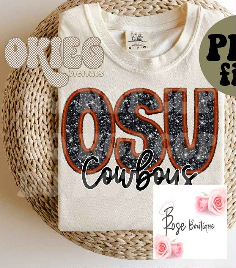 OSU Cowboys Sparkle Tee