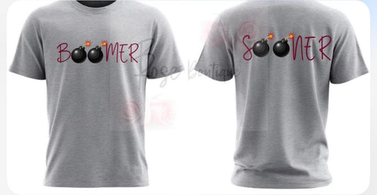 Boomer Sooner Bomb Tee
