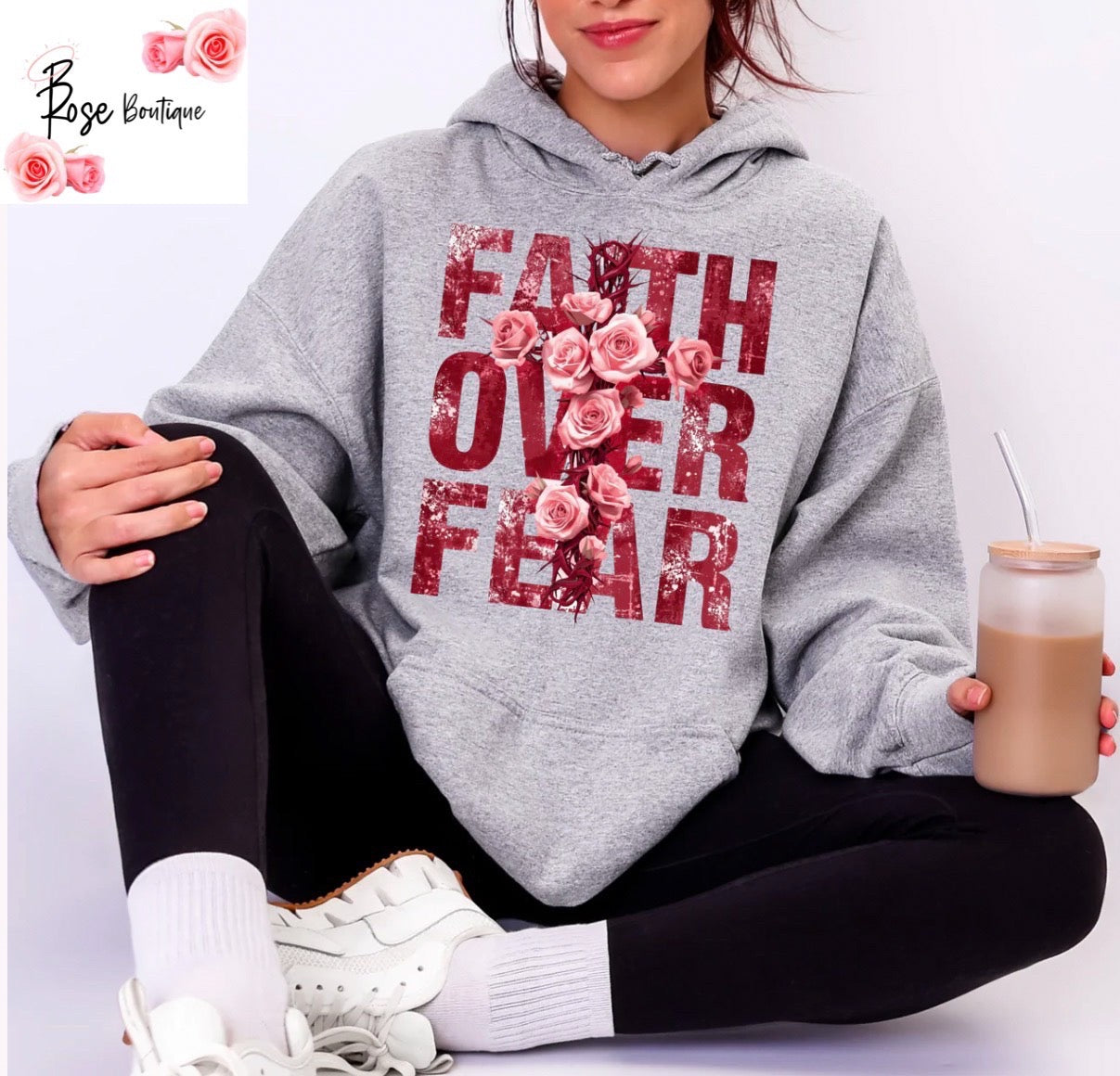Faith Over Fear Hoodie
