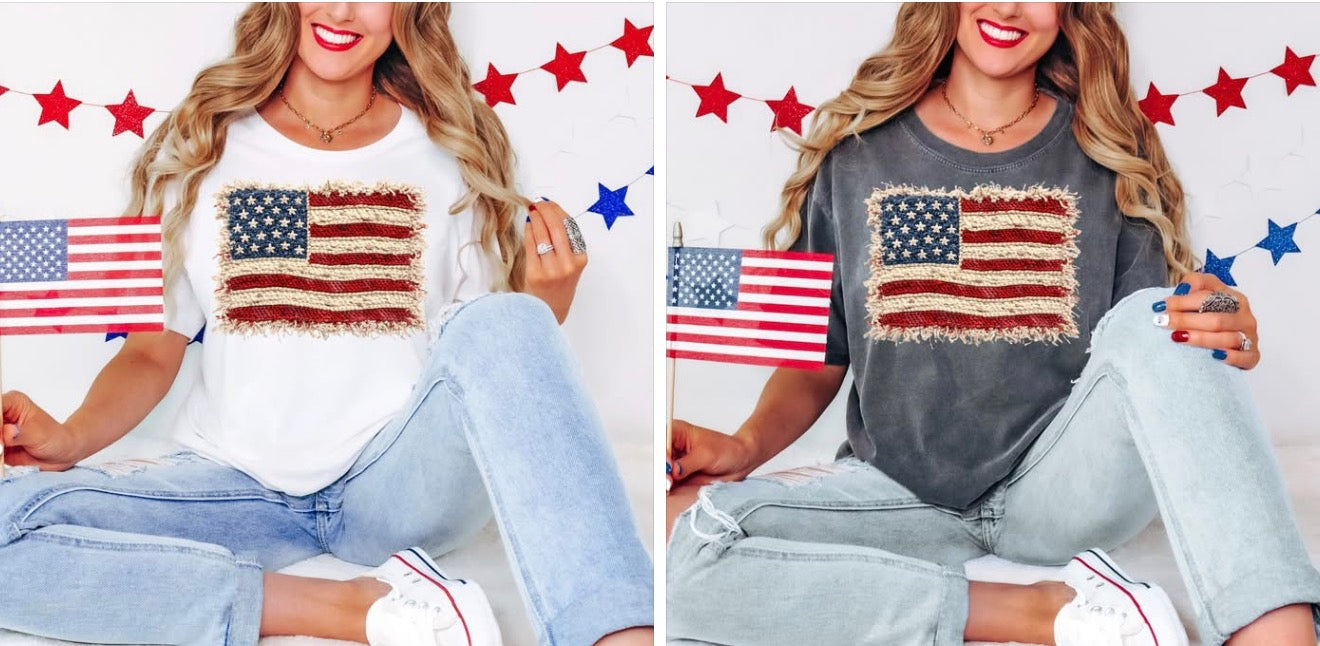 Vintage Flag Tee