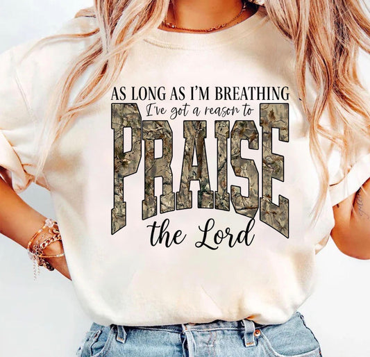 Praise the Lord Camo Shirt