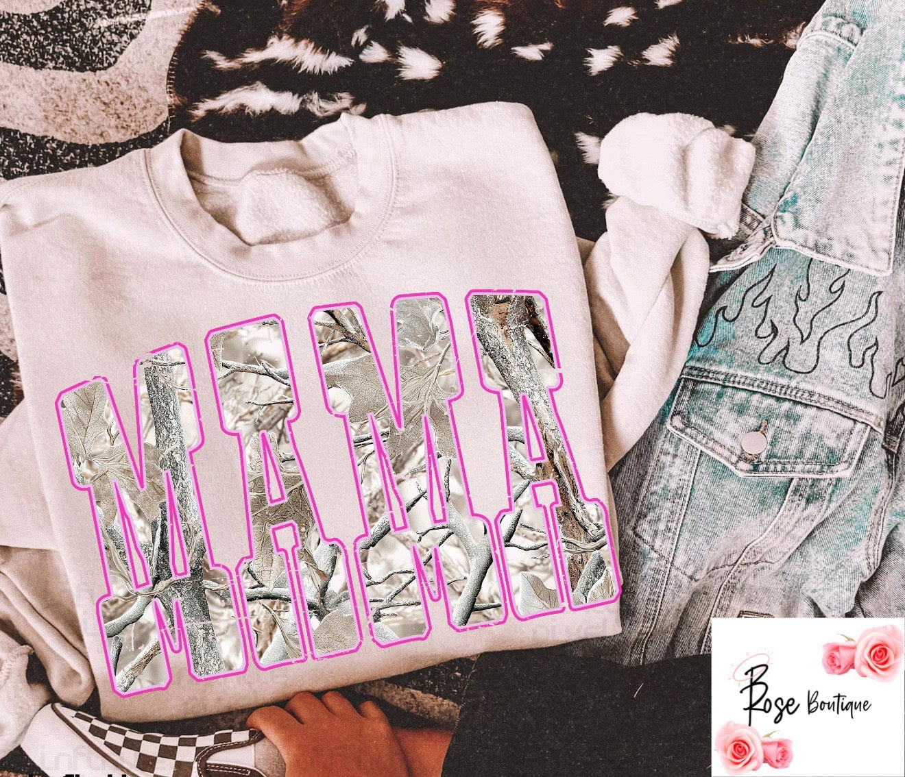 Mama Camo (Sweatshirt)