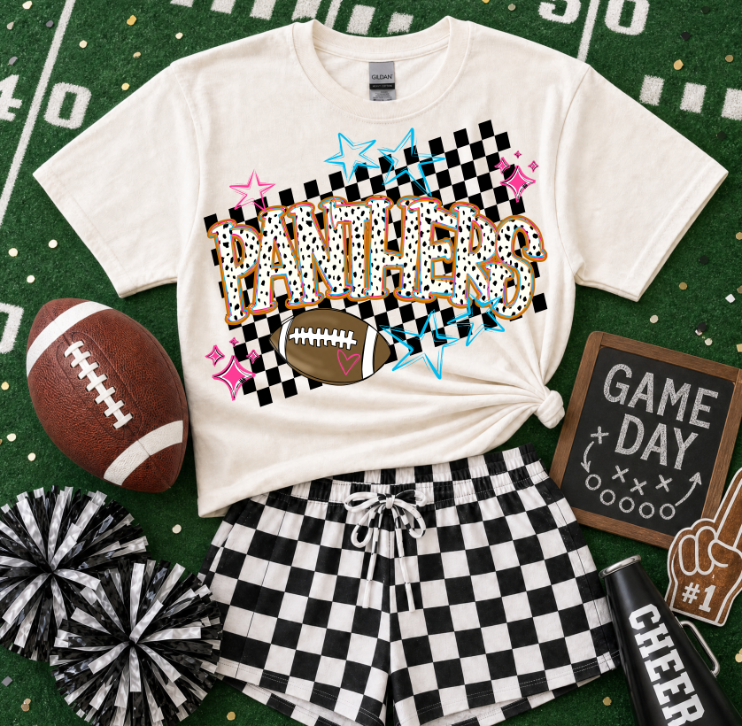 Wild About Football Mascot Tee