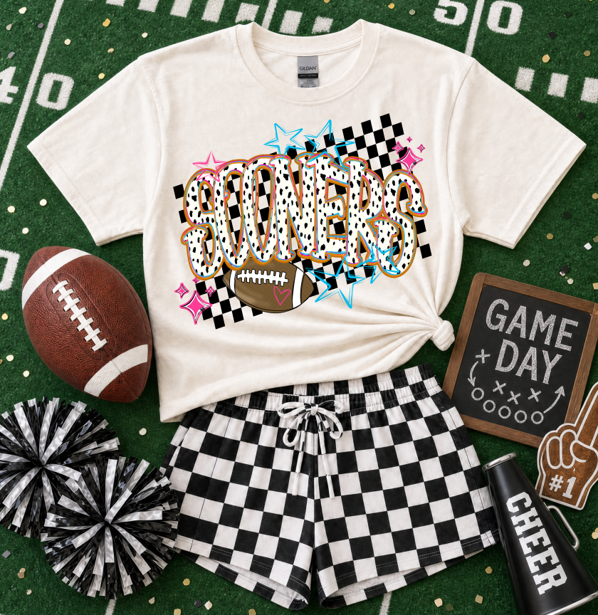 Wild About Football Mascot Tee