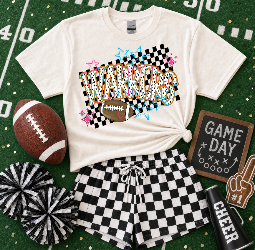 Wild About Football Mascot Tee