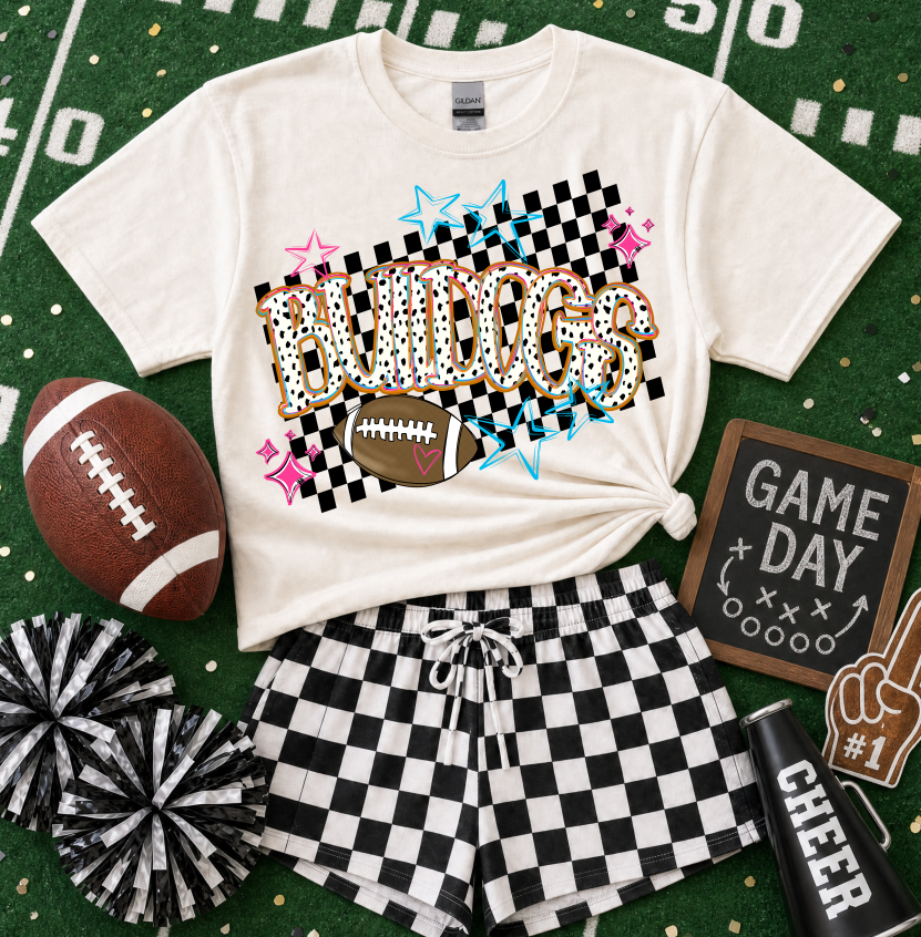 Wild About Football Mascot Tee