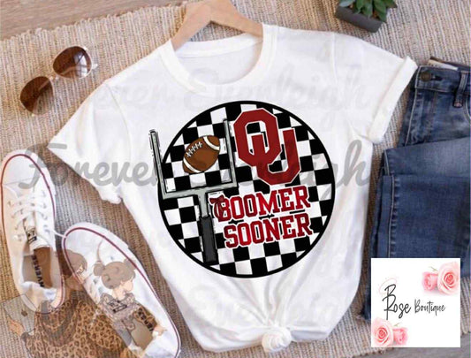 Boomer Sooner OU Tee
